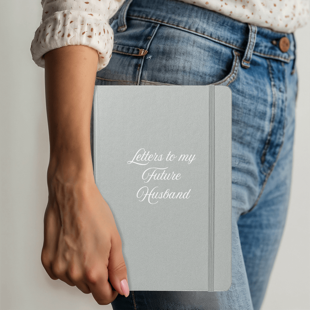 Letters to My Future Husband Journal: A Heartfelt Journal for Your Love Story (white lettering)