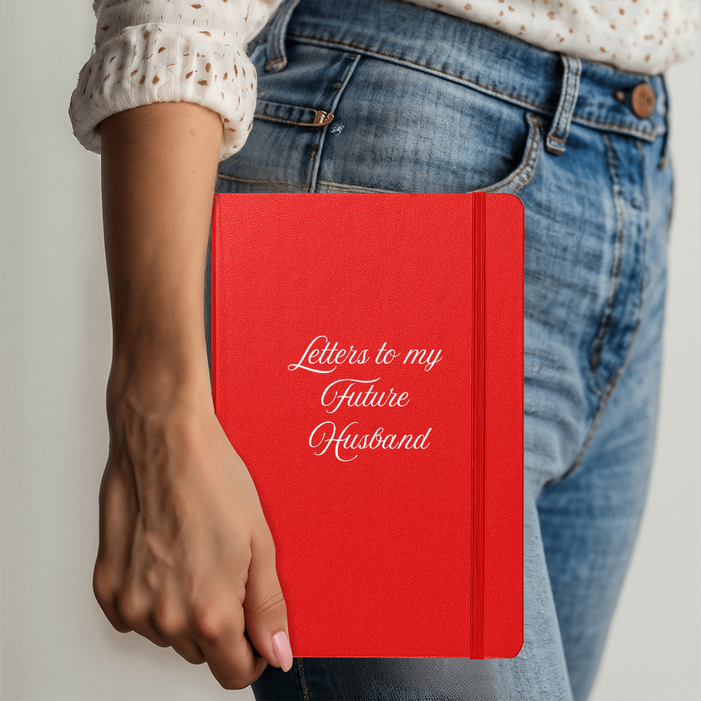 Letters to My Future Husband Journal: A Heartfelt Journal for Your Love Story (white lettering)